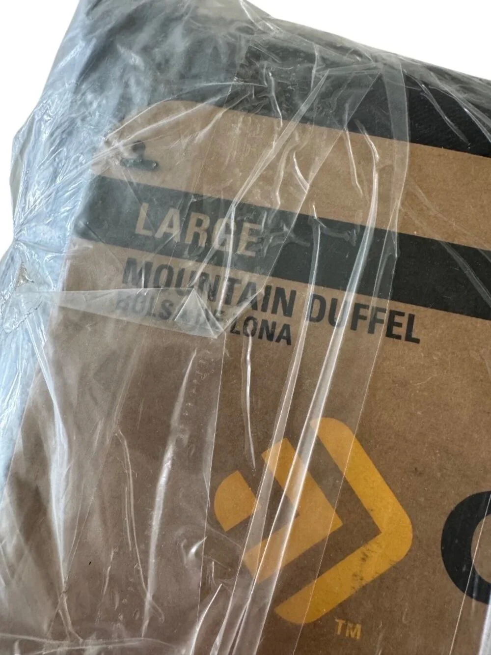 Outdoor Products Mountain Duffle NWT 15”X 30” Black 3 Pocket Travel Pouch Adjust